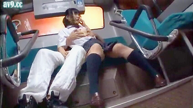 Rough Sex on Public Transport - Teen Groped by Stranger in Japan