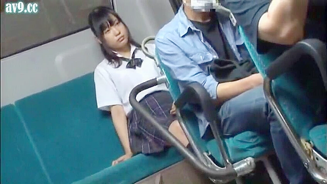 Rough Sex on Public Transport - Teen Groped by Stranger in Japan