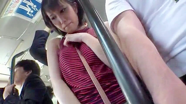 Public Bus Seduction by Horny Nippon Couple