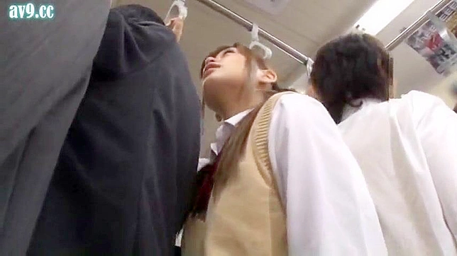 Naive teen gets publicly seduced by immodest guys in Japan