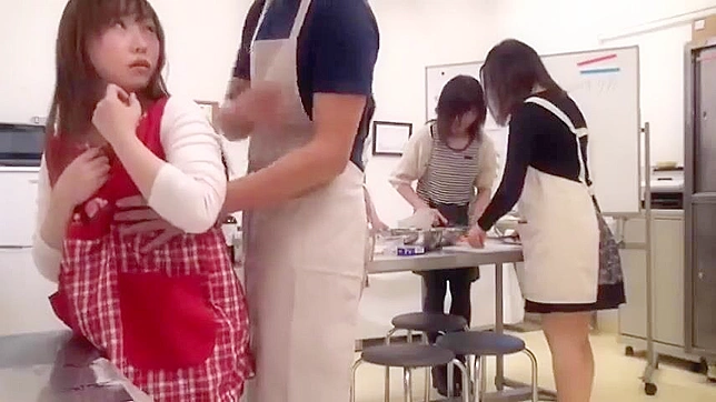 Seduced by Sushi - Cooking School Chef Forbidden Fling with Asian Student