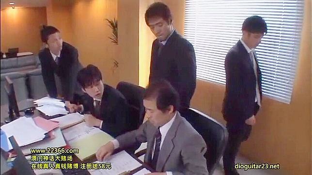 Busty Milf Boss Hitomi Tanaka Gets Punished By Angry Employees