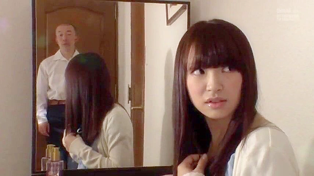 Sexy Japan Maid Ayane Haruna Seduction leads to rough punishment by employer son