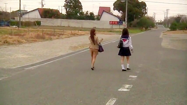 ユキノ・ミス - ナイーブな女子校生がボーイフレンドに目隠しをされ、友達が交代で目隠しをする。