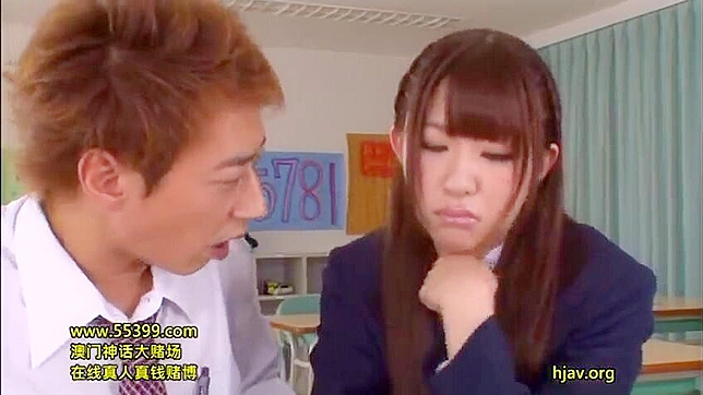 Classroom Crush - Hot Teen Aisaka Haruna Gets Fucked by her classmate