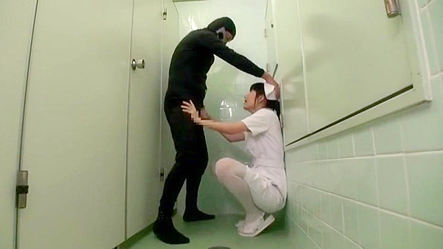 Naughty Nurse Toilet Trip Gone Wrong in Japan