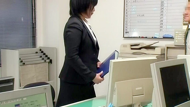 Sexy Secretary Desperate Act to Save her Job with Dominating Boss