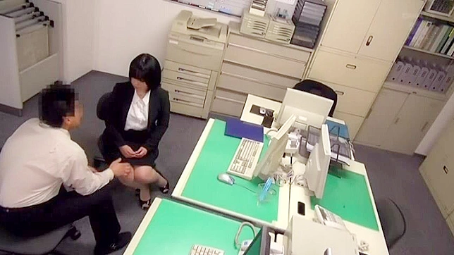 Sexy Secretary Desperate Act to Save her Job with Dominating Boss