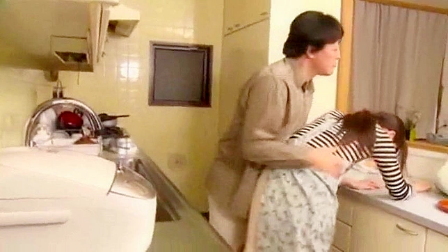 Rough Sex with Poor Maid Kaoru and her Employer while sick wife lays helpless