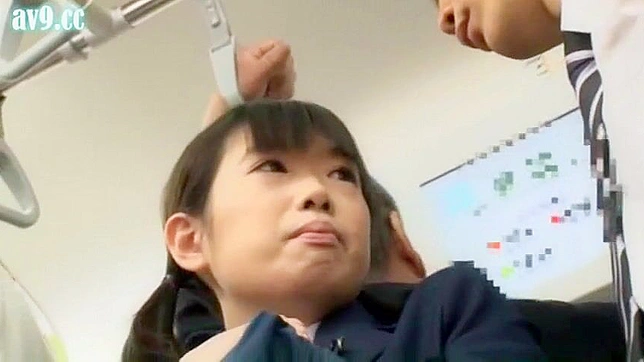Nippon Schoolgirl Gets Banged in Public by Horny Boy on Packed Train