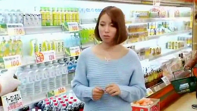 Innocent Asian girl gets publicly ravaged by dirty cops in front of her boyfriend at supermarket