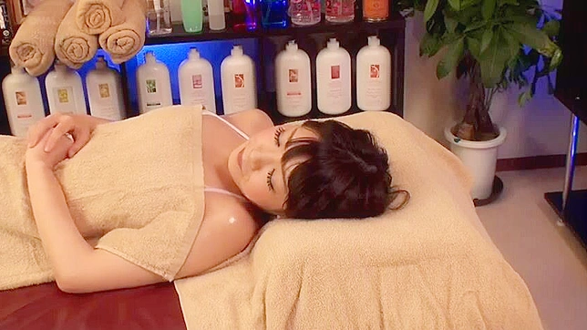 Busty Japan Wife Massage Goes Wild