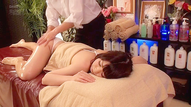 Busty Japan Wife Massage Goes Wild