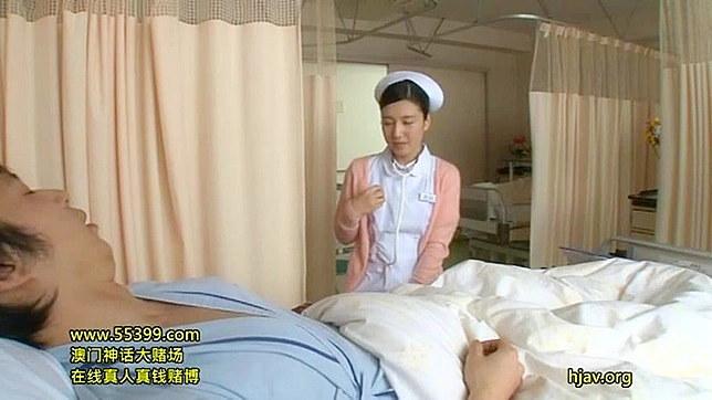 Japanese Nurse Aide Goes Wild with Patient Erotic Massage and Blowjob