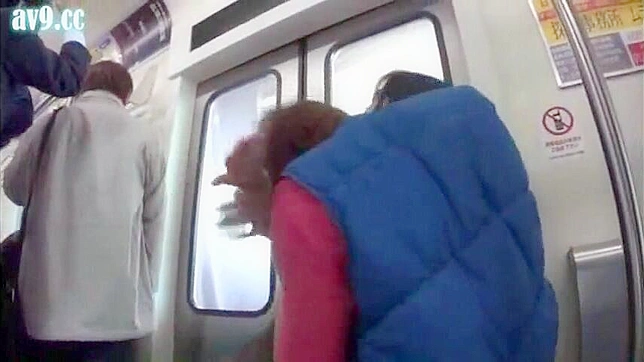 Japanese Babe Public Sex Romp on Train Leaves Passengers Speechless