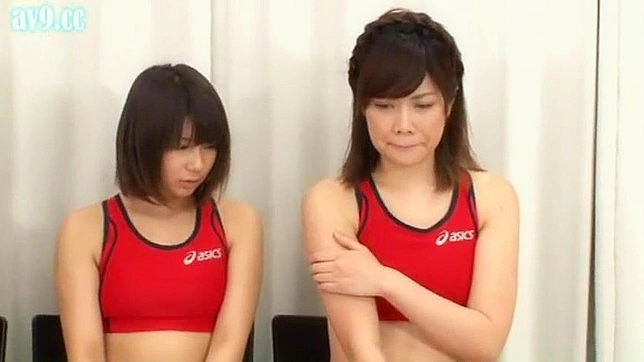Sexy Nippon athletes lured into steamy shoot