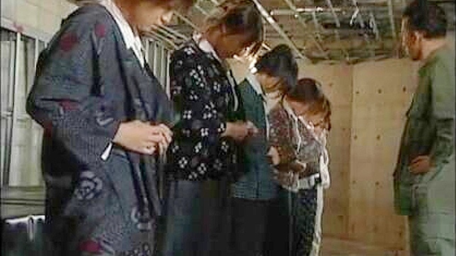 Asian Military's Brutal Exploitation on Poor Female Prisoners in XXX Graphic Porn Video.