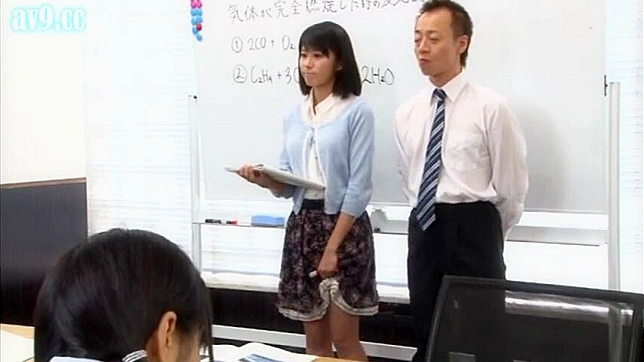Uncontrollable Desires - Teacher Forbidden Fling with Student in Classroom