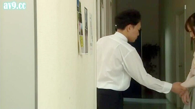 Pervy Colleague Punishes Substitute teacher Oishi Misaki with rough sex in front of students