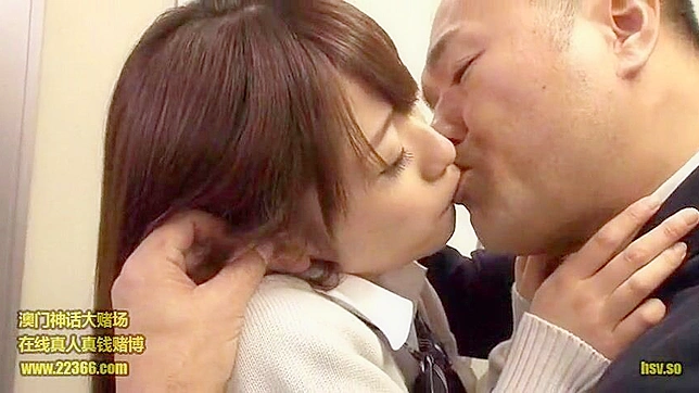 Japan Schoolgirl Secret Affair with Gym Teacher caught on tape
