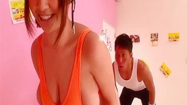 Uncontrollable Desire - Hot Asian Guy and Busty Fitness Instructor