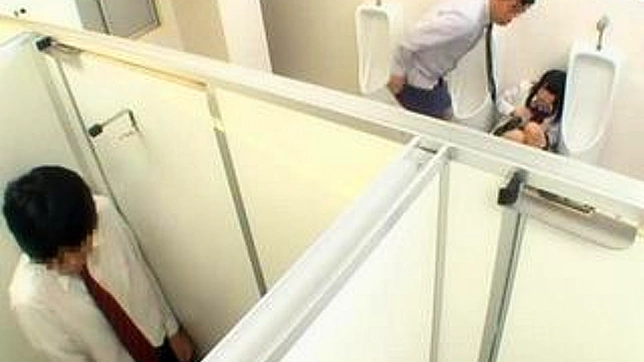 Molestation in the Toilet Leads to Hot Sex with Classmate for Nippon Schoolgirl