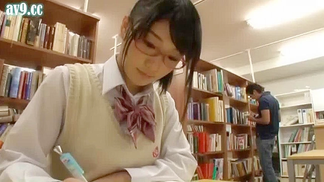 Rough and Ready in the Stacks - A Nippon Schoolgirl Secret