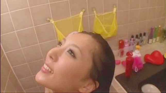 Sensual Soak - Young Asian Beauty Gets Facialized in Steamy Bathtub