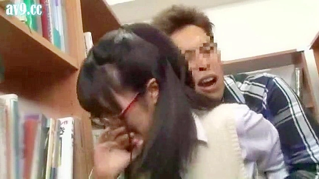 Nippon Porn Video - Horny Boy in Public library attack