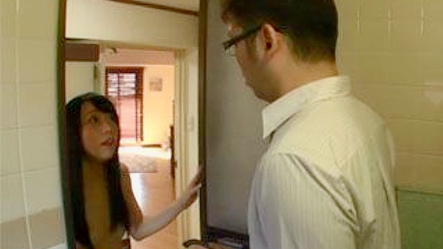 Neighbor Secret Desires Exposed in Steamy Shower Encounter with Young Asian Wife