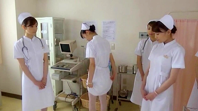 Naughty Nurses' Training in Japan - Anal Exams and More