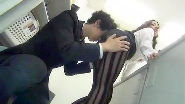 Interrupted Office Fuck in Japan