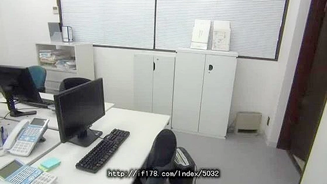 Interrupted Office Fuck in Japan