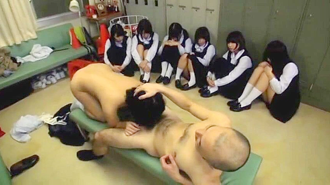 Humiliation in front of others - Dirty professor takes advantage of innocent schoolgirl desire for pineapple