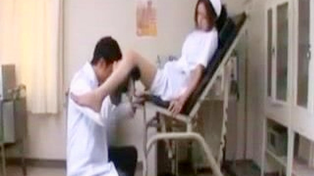Naughty Nurse Surprise Exam Turns Into Steamy Gino Session
