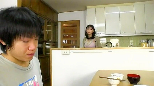Akane Sensual Morning Greeting for her Step son
