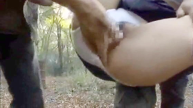 Wild Encounter in the Woods - Two Men Take Advantage of Unlucky Teen