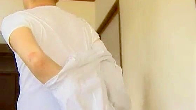 Chloroformed and Roughly Fucked by Insane Neighbor Scientist in Home Alone JAV Housewife Secret Fantasy