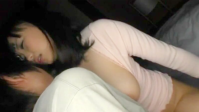 Busty Mom Akane Yoshinaga Soothing Touch for Teen Son Nightmares
