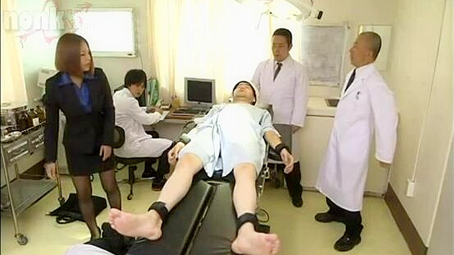 Intense Pleasure Amidst Tragedy - Busty Nurse Ruri Solo play in hospital during brain surgery