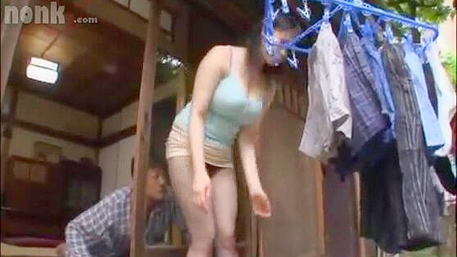 Sexy Sis-in-law Drives Him Wild in Japan