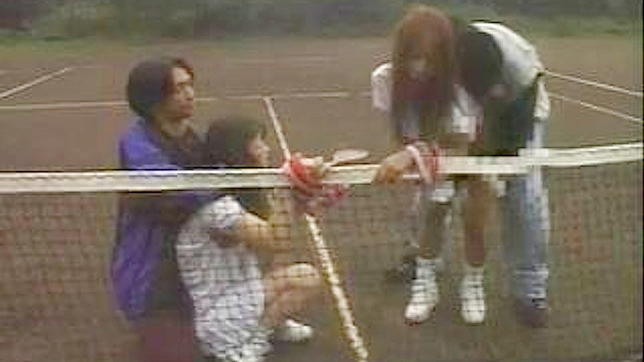 Tennis Court Terror - Two local punks violate two innocent Japan girls