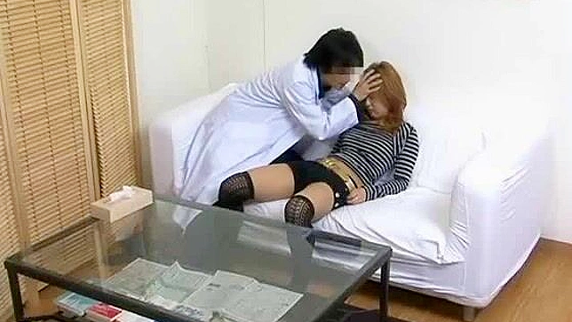 Unconscious Patient Gets Mind-Blowing Sex with JAV Shrink using Hypnosis