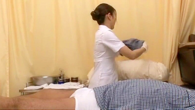 Seductive Nurse Anri Sugisaki Secret Affair with Patient