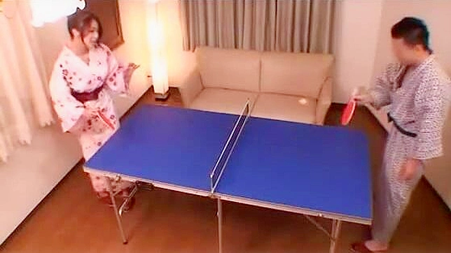 Reiko Payback - MILF Loses Ping Pong, Gets Lucky with Her Pussy