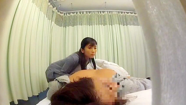 Seductive Nurse Takes Advantage of Unconscious Patient in Steamy J-Porn