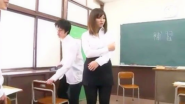 Yuki Forbidden Dance - A Blackmailing Teacher Secret Striptease
