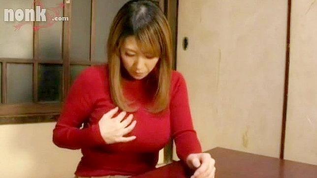 Mother Secret Exposed - Mio Sakuragi Caught by her son masturbating