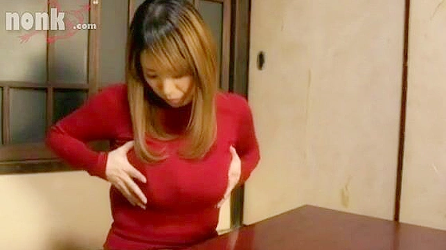 Mother Secret Exposed - Mio Sakuragi Caught by her son masturbating