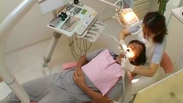 Nippon MILF Dental Exam Leaves Patient with a Stiffy
